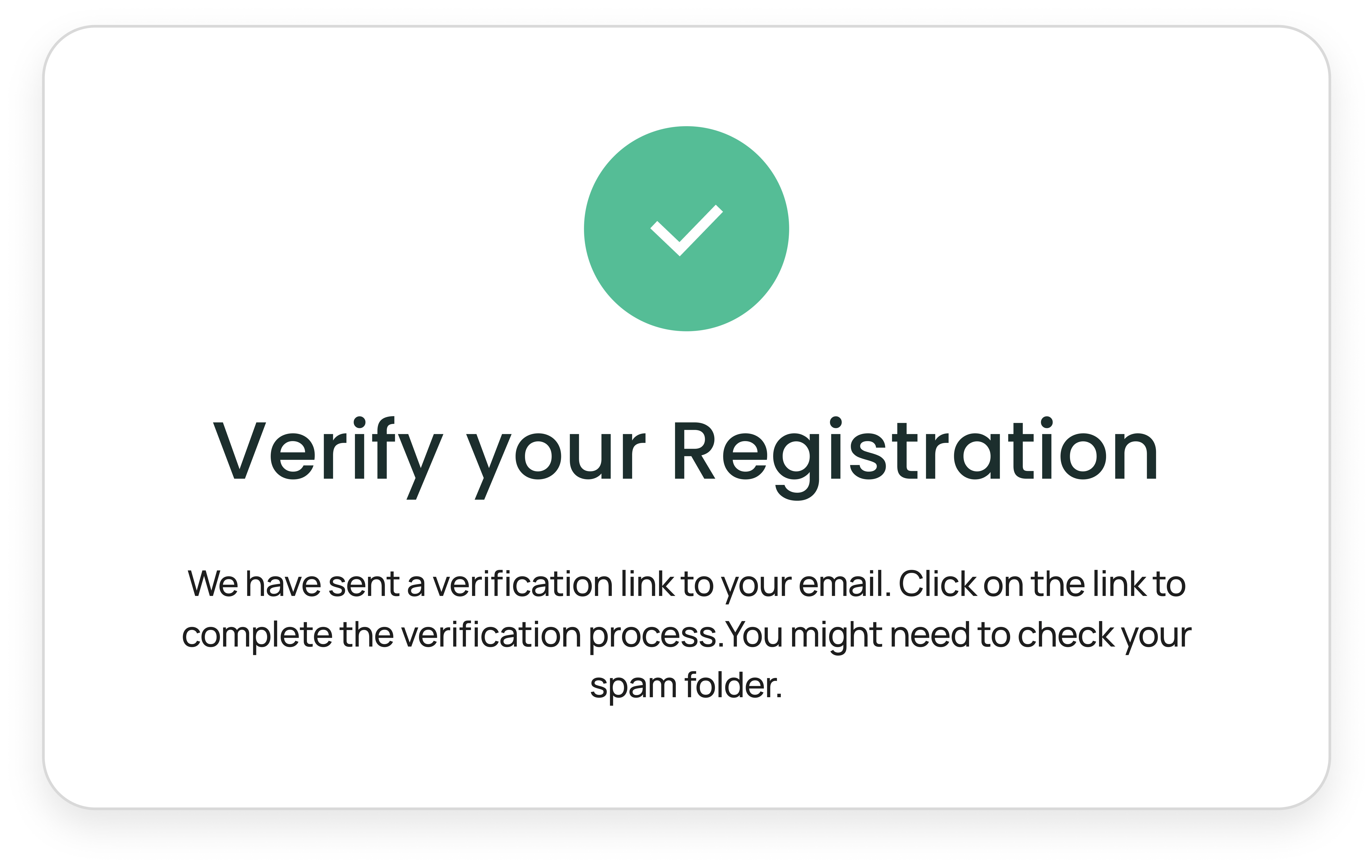 verification